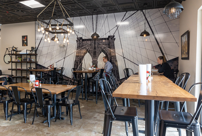 Brooklyn Bagel On The Square interior